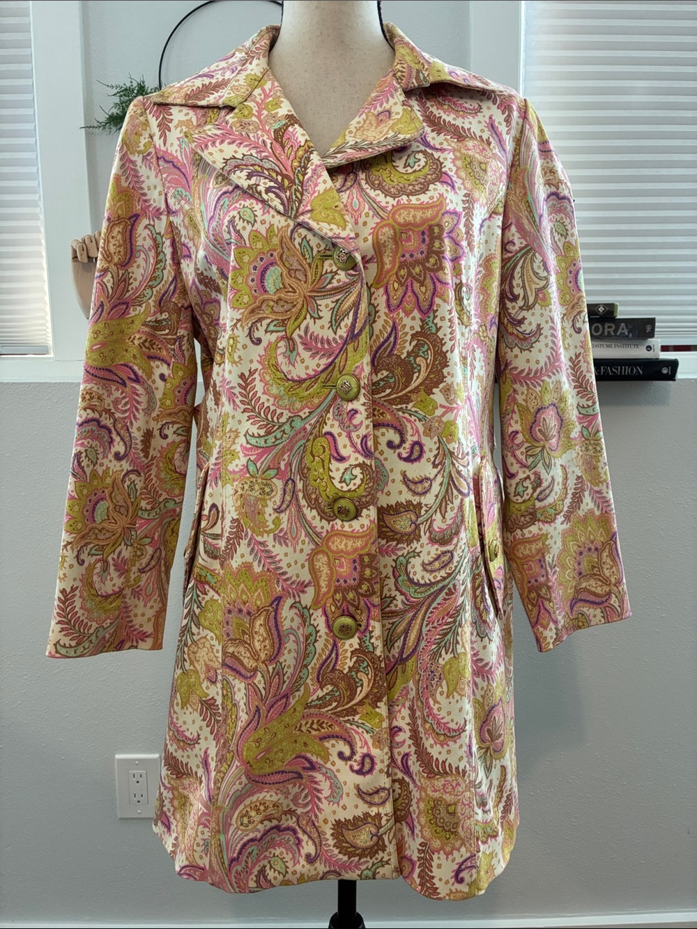 Crocodile Ladies Paisley Trench